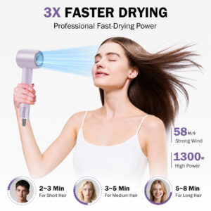 rizzdeek 180,000 rpm high speed brushless dryer 500m negative ions